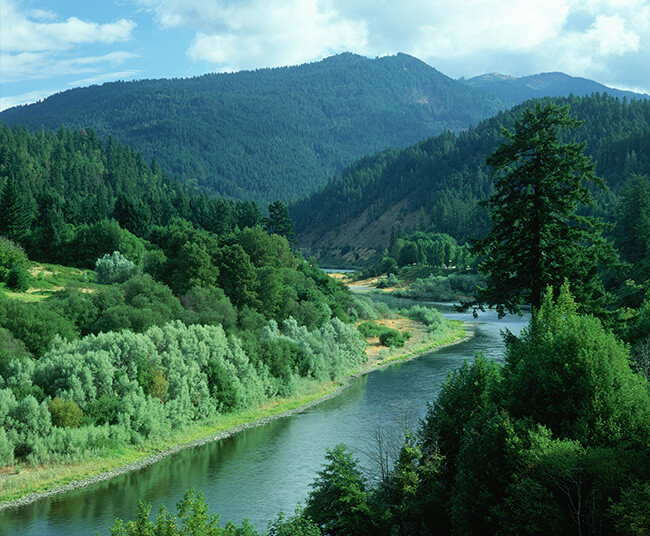 Southern Oregon along the Rogue River
